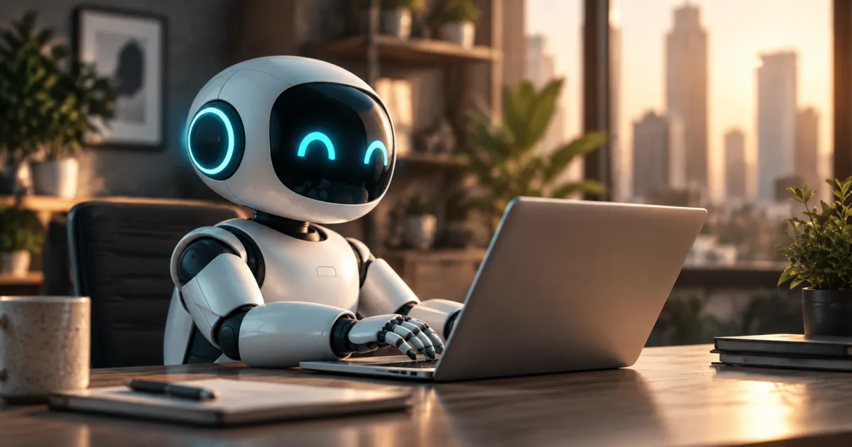 A Meta Muse bot operating a macbook