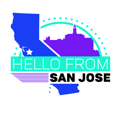 Hello from San Jose graphic