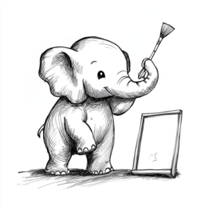 painting-elephant