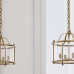 Two hanging lamps using RCH Hardware chains