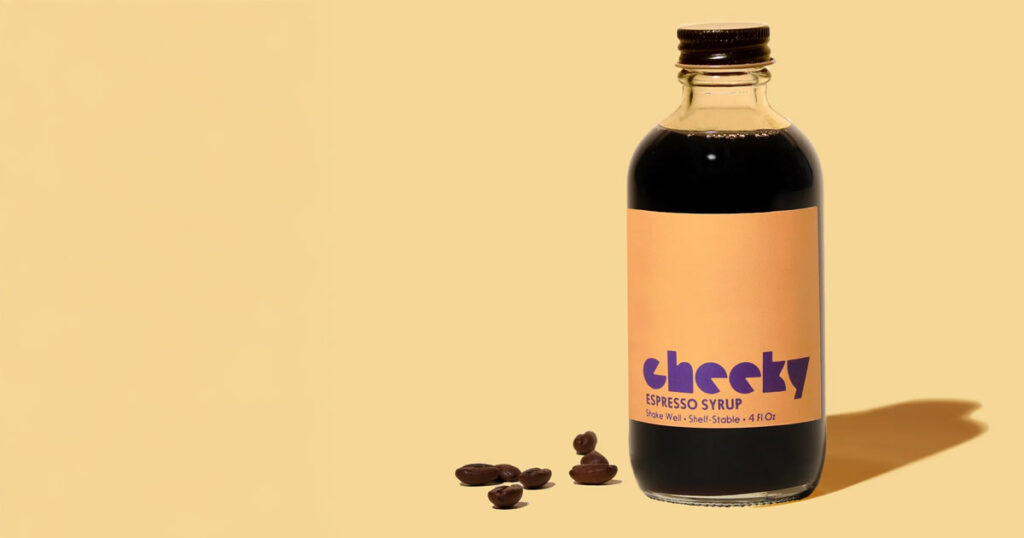 Cheeky Espresso Syrup bottle